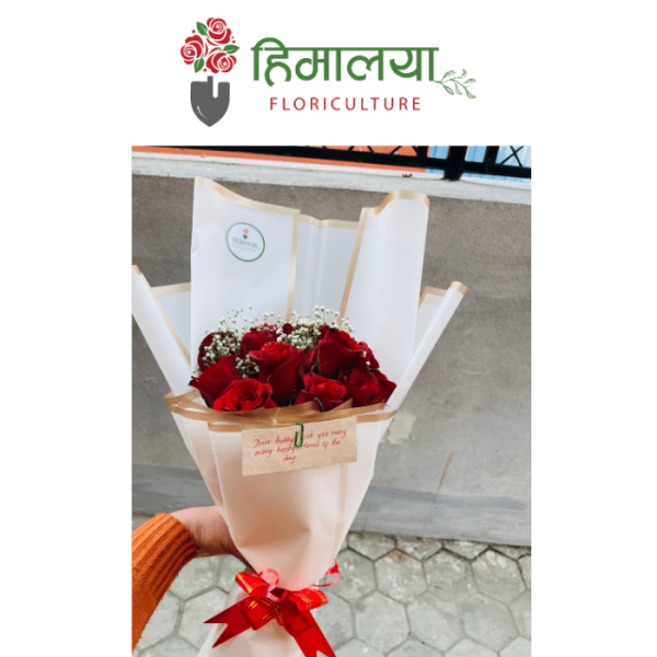 15 stems Roses Bouquet