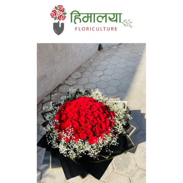 100 Stems Red Roses