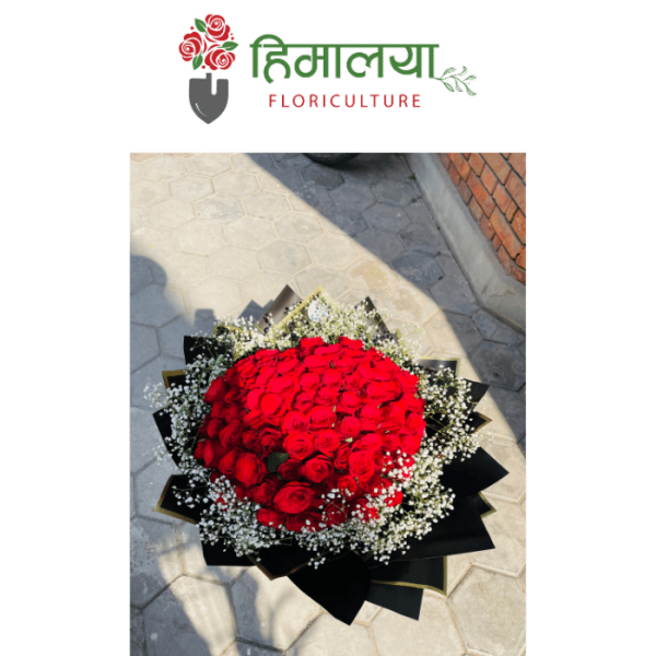 100 Stems Red Roses